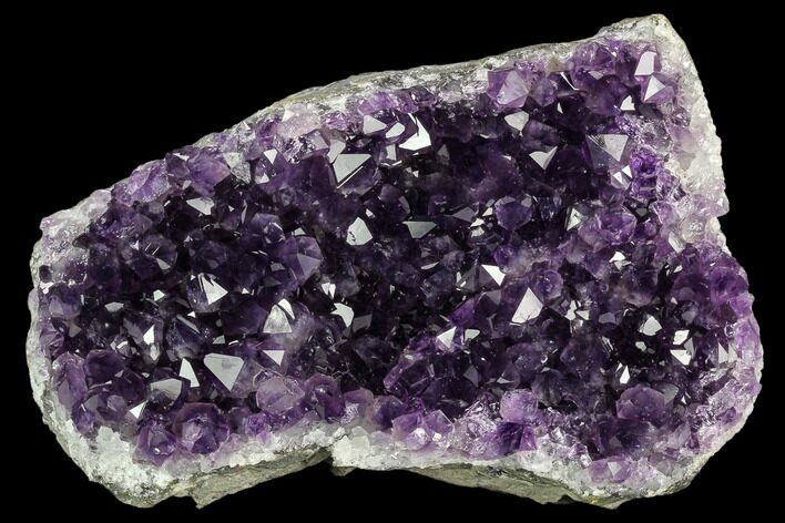 Dark Purple, Amethyst Crystal Cluster - Uruguay #123819